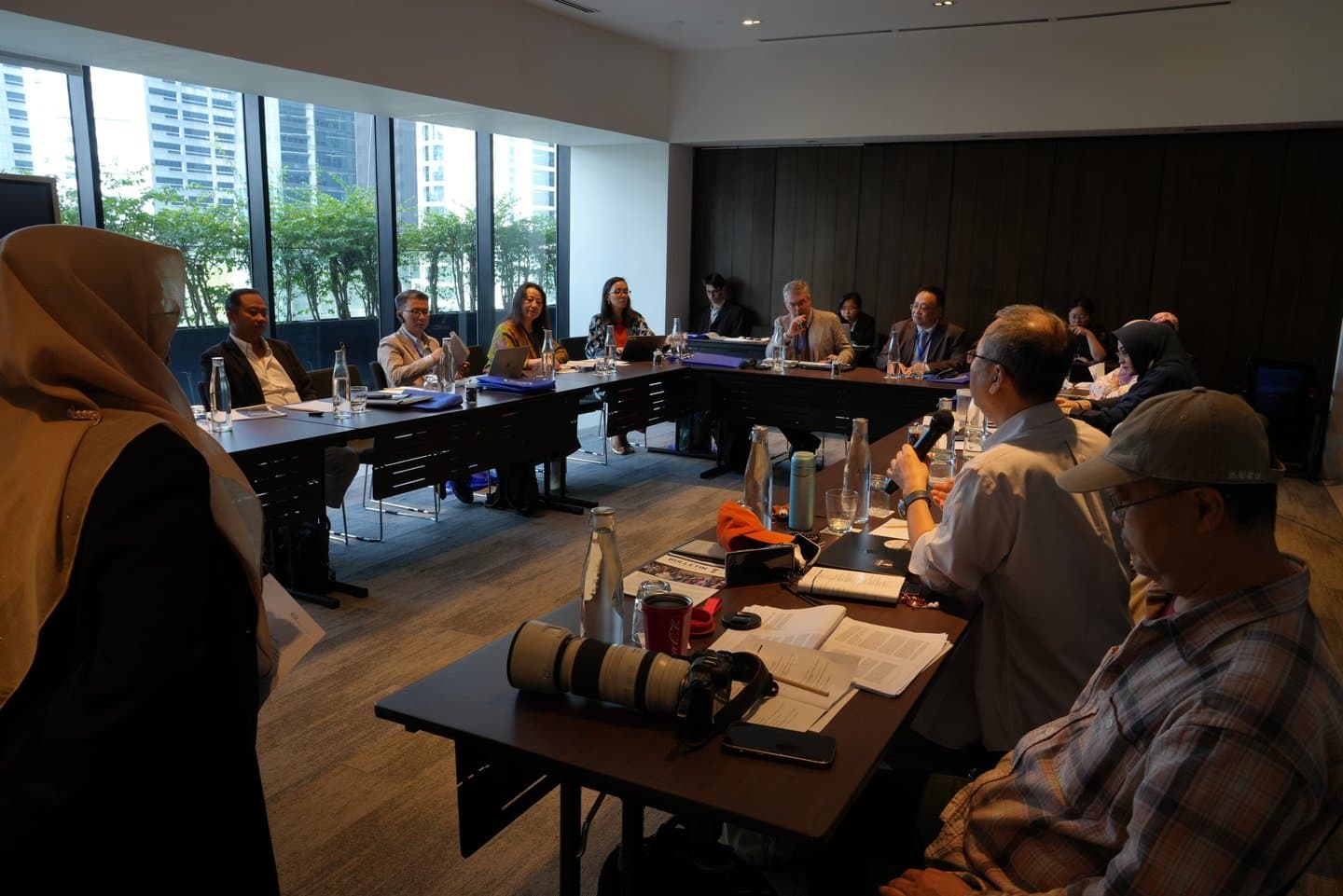 A discussion at the Kuala Lumpur gathering